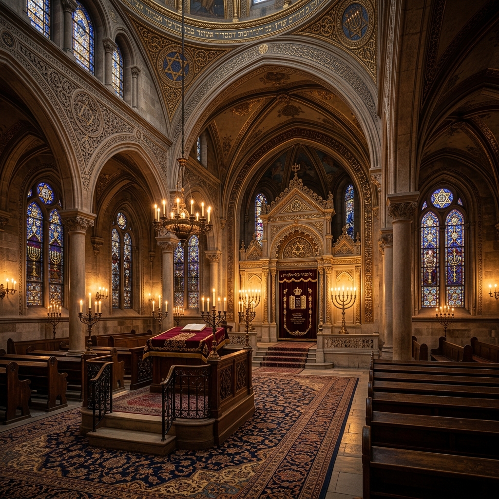 Interior of a Kavkazi synagogue